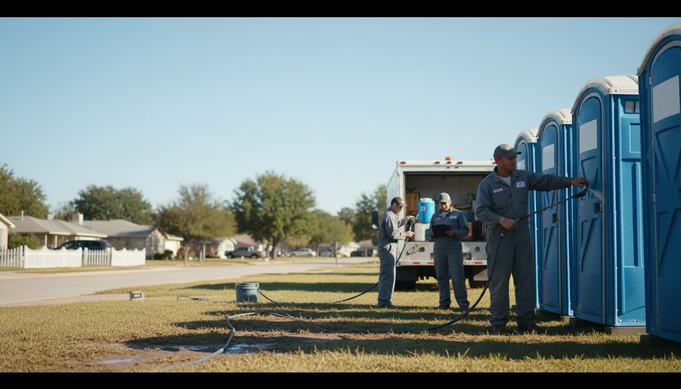 Long-Term Portable Toilet Rental in Banquete, TX near me